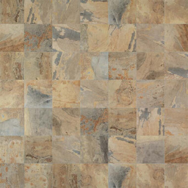 Slaty Tile 18" x 18" - Ochre