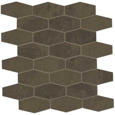 Classentino Marble Tile Mosaic 2" x 3" - Imperial Brown