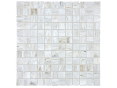 Baroque 1" x 1" Mosaic Tile 12" x 12" - Calacatta