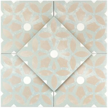 Hermosa Decor Tile 9" x 9" - Louvre