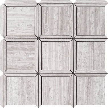 Savannah Victory Square 12" x 12" - Gray