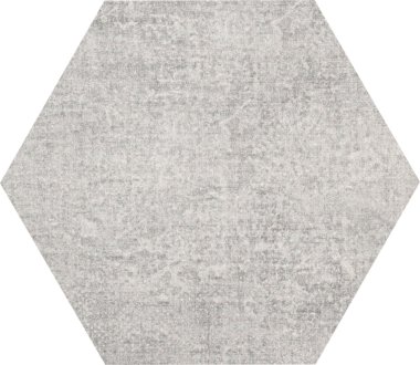 Textile Deco Tile 8.5" x 10" - Silver Esa
