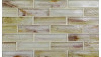 Haisen Light Walnut Natural 1X4 Brick Mosaic 12