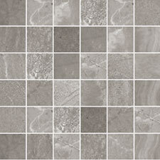 Blast Tile 2" x 2" Mosaic 12" x 12" - Antracite