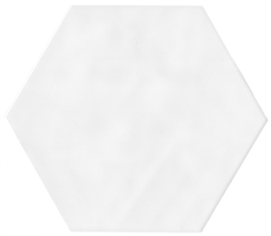 Oxford 7" Hexagon Tile 7" x 7" - Super White