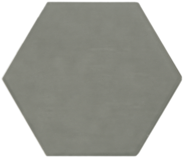 Oxford 7" Hexagon Tile 7" x 7" - Light Grey
