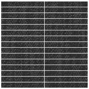 Digitalart Tile Linear Mosaic 11.8" x 11.8" - Night