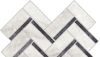 Centuries / Panarea Tile Freccia - Antique Florence/Black