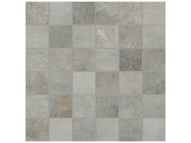 Ceraforge 2" x 2" Mosaic Tile 12" x 12" - Chromium