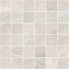 Trumarmi 2" x 2" Mosaic Tile 12" x 12" - Silver