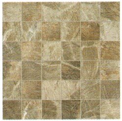Fossil Tile Mosaic 2" x 2" - Brown