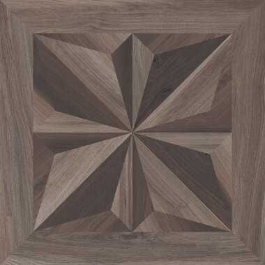 Mood Wood Cassettone Déco 4 Tile 24" x 24" - Nut/Brown