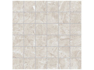 Regency 2" x 2" Mosaic Tile 12" x 12" - Ivory