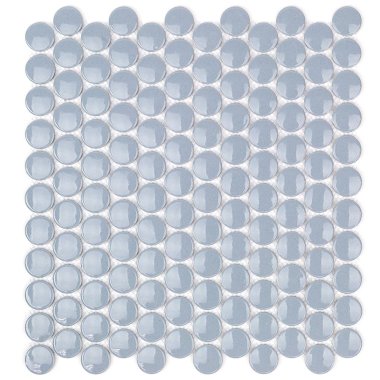 Simple 2.0 Circle Tile 12.32" x 12.99" - Sky Blue