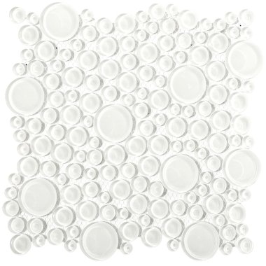 Loft Circle Tile 11.5" x 11.5" - Super White
