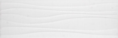 Laguna 3D Decor Tile 8" x 24" - White