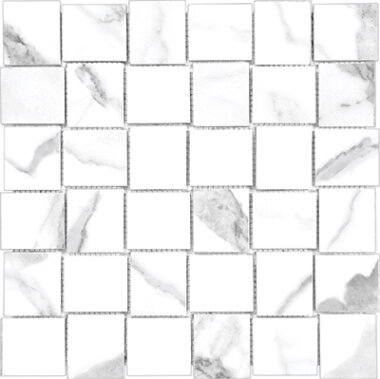 Mayfair Tile HD Basketweave Mosaic 2" x 2" - Statuario