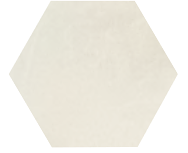 Moroccan Concrete Hex Tile 8" x 8" - Off White MC50