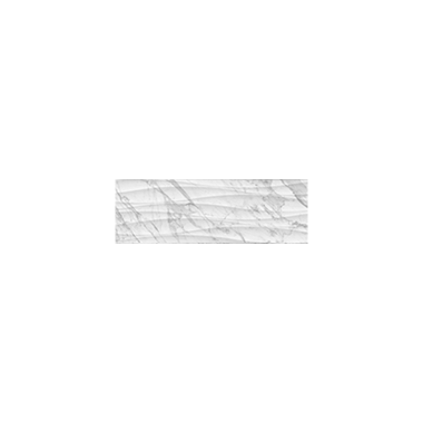 Raffino Curva Wall Marble Look Tile 12" x 36" - Bianco Vita