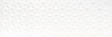 3D Wall Tile 15.75" x 47.24" - Blanco Bowtie