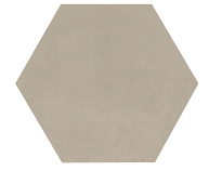 Moroccan Concrete Hex Tile 8" x 8" - Taupe MC51