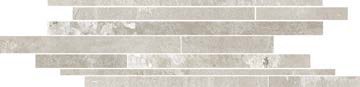 Contemporary Tile Linear Mosaic 6" x 18" - White