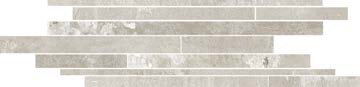 Contemporary Tile Linear Mosaic 6" x 18" - White