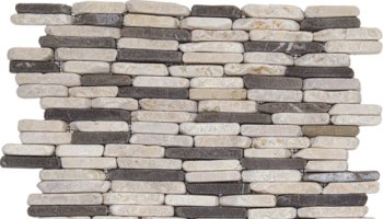 Marble Stone Tile Stacked Brick Interlocking 11.6