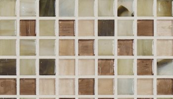 Gemstone Glass Mosaic Tile 5/8