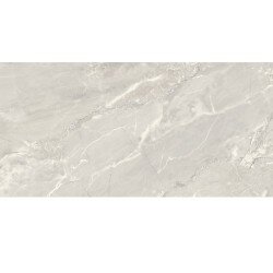 Trumarmi Marble Look Tile 12" x 24" - Silver