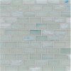 Agate Alassio Silk 1 X 2 Brick Mosaic Oj 12" x 12" - Alassio