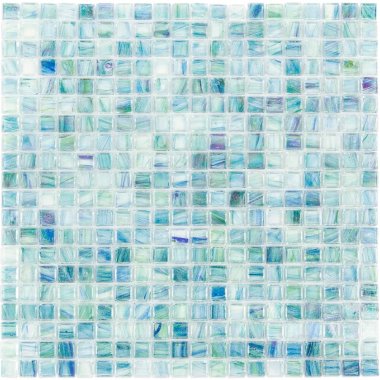 Verve Glass Mosaic Tile 12.88" x 12.88" - Lagoon Dream