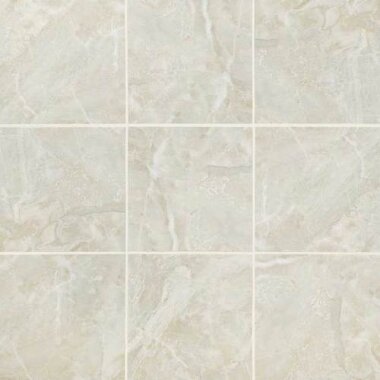 Mirasol Tile Floor 24" x 24" - Silver Marble