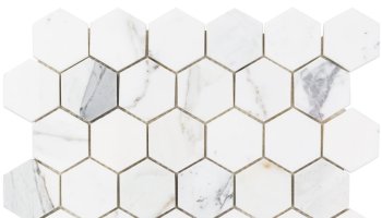 Calacatta Hexagon Tile 11.75