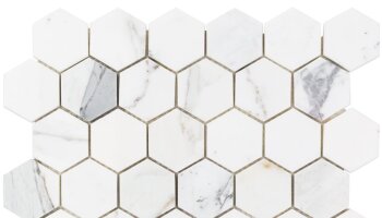 Calacatta Hexagon Tile 11.75