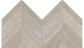 Modern Formation Tile Unpolished / Textured / Light Polished Blend Chevron 12