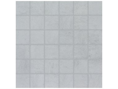 Cinq 2" x 2" Mosaic Tile 12" x 12" - Grey
