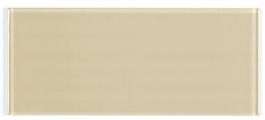 Cristallo Tile 3" x 6" - Beige Glossy