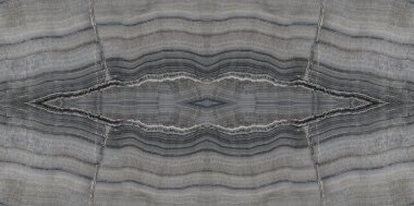 Skorpion Bookmatch Marble Look Tile 24" x 48" - Black Polished