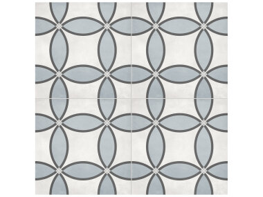 Form Zenith Deco Tile 8" x 8" - Tide