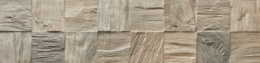 Timeless 3D Wood Look Porcelain Tile 6" x 24" - Ivory