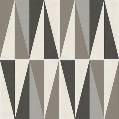 D_segni Tile Peak Deco 8" x 8" - M0UR Chalk, Mud, Midnight, Smoke and Sand Blend