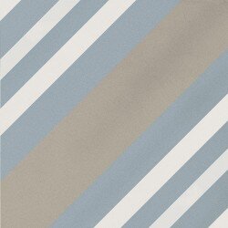 Anthology Smalta Geometric Deco Tile 8" x 8" - Light Blue