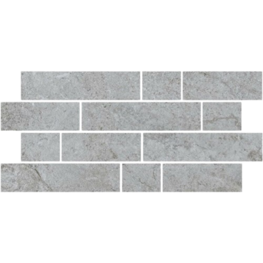 Chamonix Muretto Brick Tile 12" x 24" - Gray