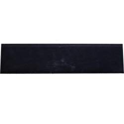 Genesi Bullnose Tile 2.6" x 10" - Antracite