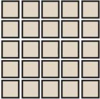 Aria Tile Mosaic 2" x 2" - Nero