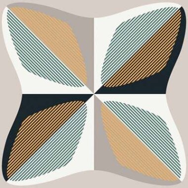 Fun Deco Tile 8" x 8" - Winter 1