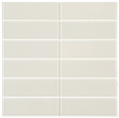 Vitro Slim Tile 12" x 12" - Ivory