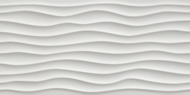 3D Wall Design Dune Tile 16" x 32" - Matte White
