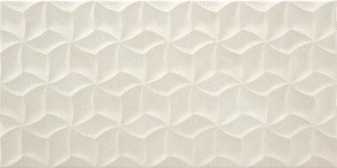 Revolve 3D Decor Tile 10" x 20" - Beige Light